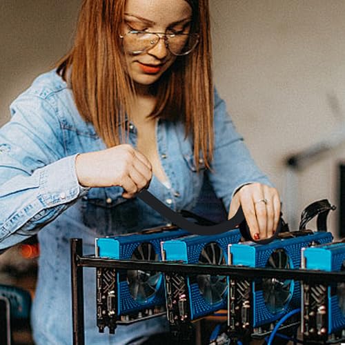 Verpakking van 2 Zelfverzegelende kleefband 5 m x 23 mm x 0,8 mm Zelfdichtende Tape Isolatie Tape Zwarte Afdichting Tape Zelfklevend Waterdicht voor slangen, Nood Reparatie Kabel Isolatie 3