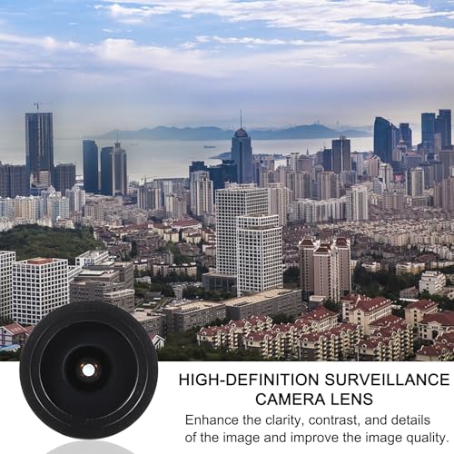 2.8mm CCTV Camera Lens, F1,8 FPV Beveiligingscamera lenzen 3MP 140°/112°/84° brede hoek lens M12 draad Dia voor IP-camera Panoramisch, 2st 3