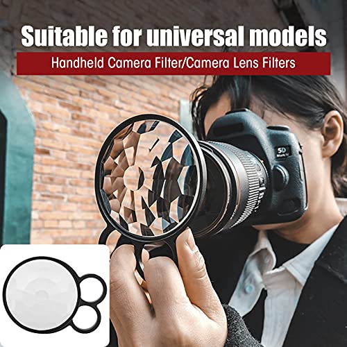 Prisma Handheld Camera Filter, 77mm Optisch Glas, Aluminium Legering, Universele Modellen, Speciale effecten Lens Fotografie Accessoires 5