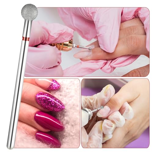 5 stuks Nagelsnijder bit Set Cuticle Cleaning Bits voor Nail Milling Cutter Gel Nail Drill Bit Professional Nagelboren Nagelborst Bits Nagelsnijder bijlagen voor Nagel reinigen en onderhoud 3/32 3