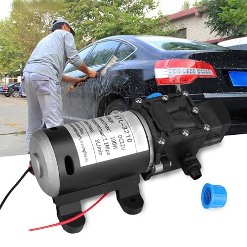 12V 160PSI automatische waterpomp hoge druk zelf kokende waterpomp voor auto, boot, caravan 5