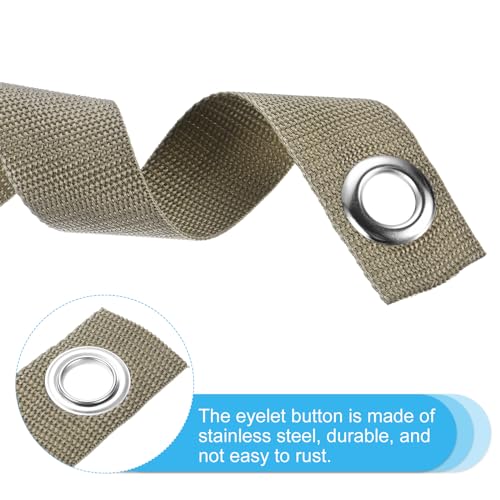 16 Inch Stake Boom Ties 8 Pack Boom Ondersteuning Berichten Boom Straightening Ties met Grommets voor nieuw geplant rechte, bruin 4