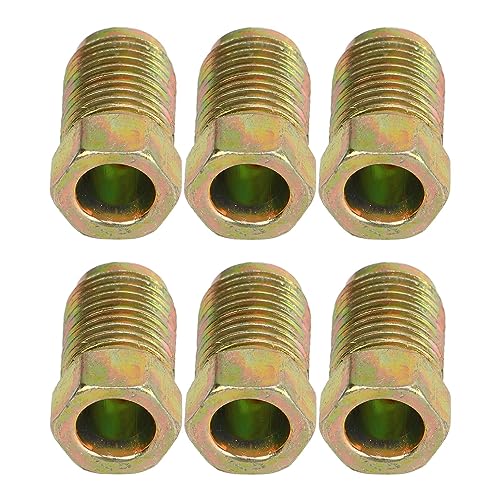 Stevige metalen remleidingen, 30 stuks, 3/8 inch 24 draad, Compatibel met 3/16 inch remleiding, betrouwbare remlijnaansluitingen 4