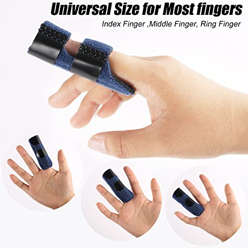 4 st. Finger Splint voor kinderen, Finger Splints Finger Brace voor Verwonde Vingerbescherming Finger Correctie Vertrouwen van de pijn sport verwondingen (4 kleuren) 3