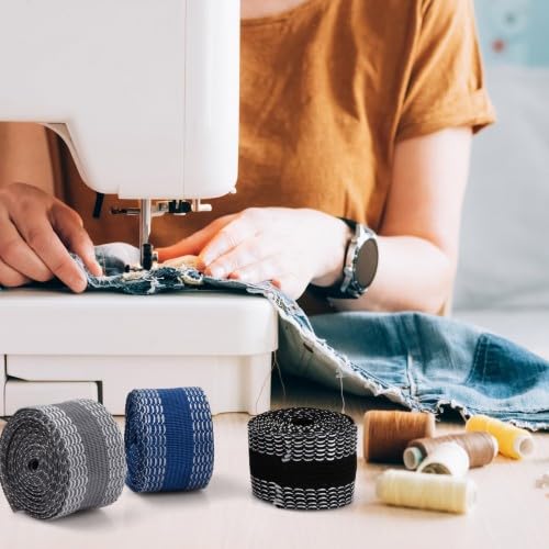 Set van 3 Fabric Tape, Melting Tape, Fabric Hem, Pants Hem, Polyester Band voor Hem, 2m zoom voor Jeans rokjes 5