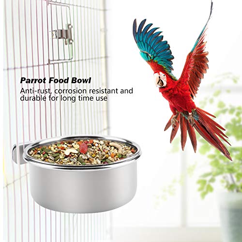 Verstelbaar Hangwater Voeder Parrot Voeden Bowl Vogels Drinkbeker (S) 4