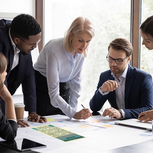 L Type Mappen 10 Pack A4 Plastic File Project Tassen Duidelijk papier Document Jacket Mouwen voor Office, Oranje 5