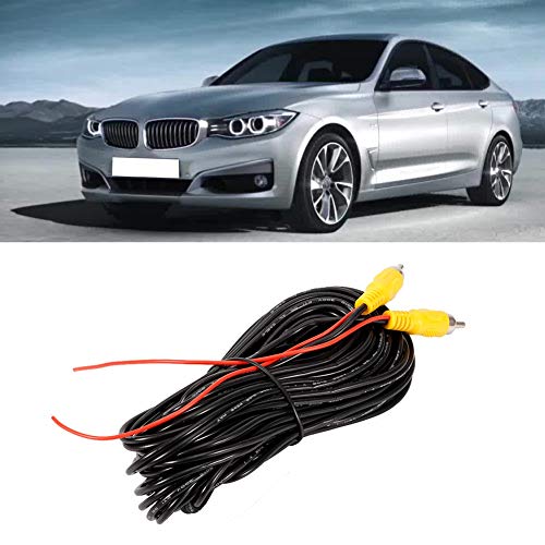 RCA-kabel, 15m naar man naar man AV audio videokabelkabel voor auto achteruit camera DVD CD-speler TV Box, #455