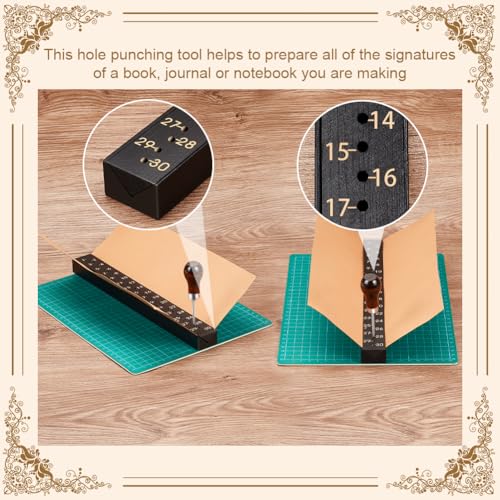 30 cm Boekbindgereedschap voor het binden van Keizerboeken met weegschalen voor DIY notebooks, dagboeken, notebooks 3