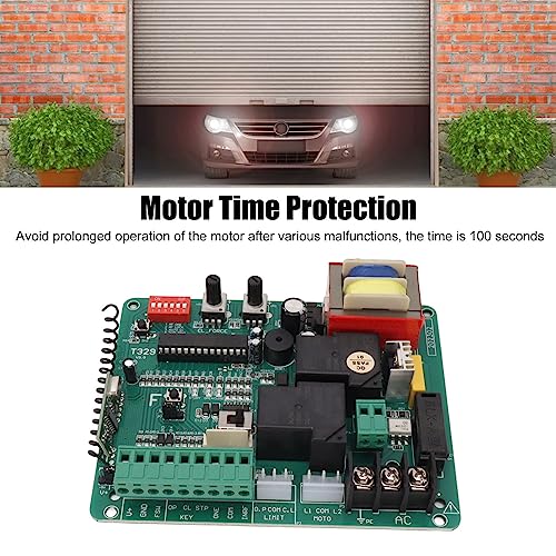 Deur Motor Control Plate, Externe schakelinterface, Tijdbescherming, 220V, Schuifpoort Motor Control Board, Grote Afstand, Probleemloos voor Garage