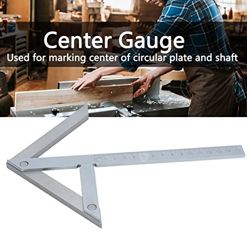 Centering Hoekmeter roestvrij staal Centering vierkanten Zoek houtbewerkingscentrum Meetinstrument voor de bouw Protractor ronde plaat 150x130m m 3