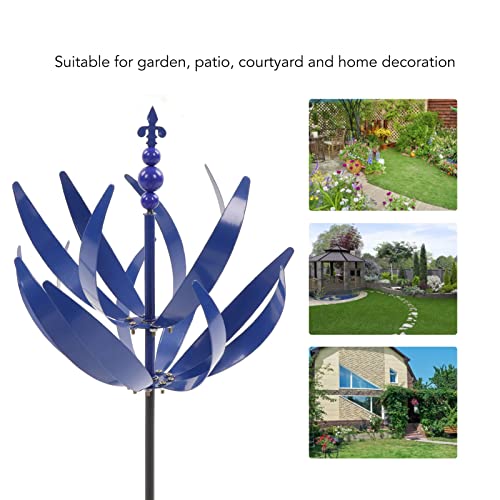 Wind Sculptuur Spinner Decoratie Kunst Ambacht Grote metalen Wind Spinner Rotator voor Tuin Tuin Outdoor Decoratie 3