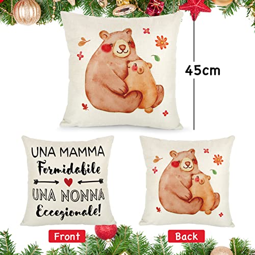 UNA MAMMA Formidabile UNA NONNA Eccezionale Pillowcase