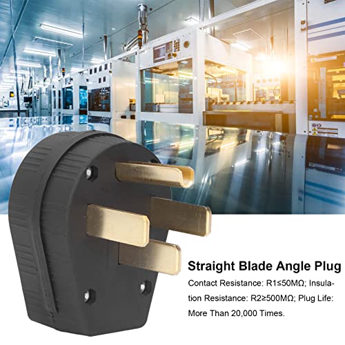 NEMA 14 50P, Plug met 4 Pool Output voor Ovendroger Generator, Rechtshoek 50A 125V 250V Plug 4 5
