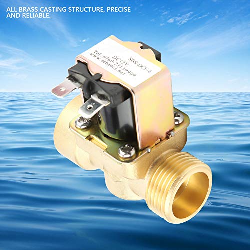 Magnetische Solenoïde Valve DN20 G3/4 Messing 12V DC Solenoïde Valve Water Solenoïde Valve 4