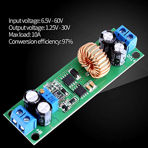 DC-DC Stap omlaag Module Voltage Converter Instelbare Buck Converter 6.5V-60V tot 1.25 10A