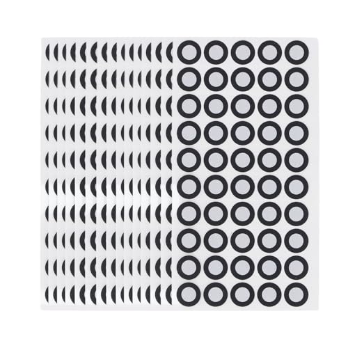 15 Blad X 50S 3D Reflectie Markering Dot Sticker 3D Scan Markering 6mm Diffuse Reflectie 3D Positie Doel Stickers voor industriële en interessante optische 3D-scanner