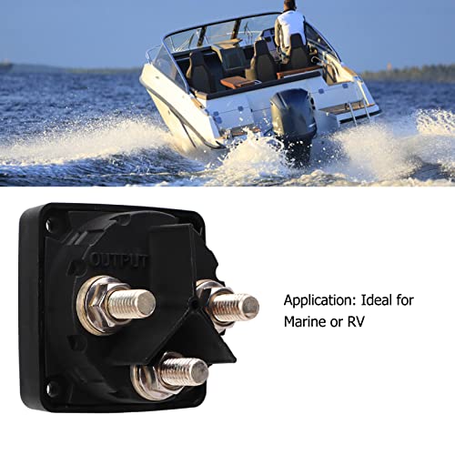 Power-Kill Switch, 300A Batterij keuzeschakelaar, Hoge belasting 3 positie Marine Batterij Scheidingsschakelaar voor Motorhome Boot 4