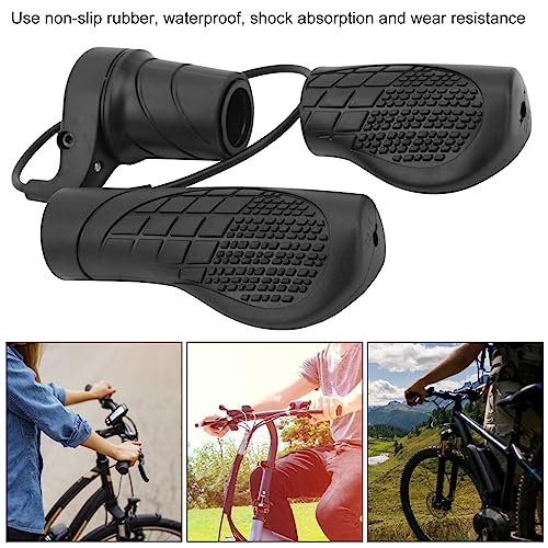 Twist Throttle for E Bike, Half Twist Throttle Electric Bike Speed Throttle for Electric Bike Mountain Bike Customized Part Waterproof Connection 4