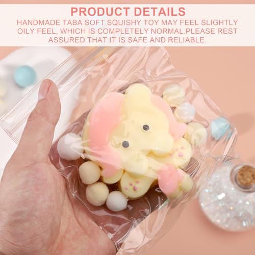 2pc Pony Squeeze Toy, schattig Squishy speelgoed pony Taba Novelty Fidget Sensory Speelgoed voor kinderen Tieners Volwassenen Huis Office Relaxing (Shiny Style) 4