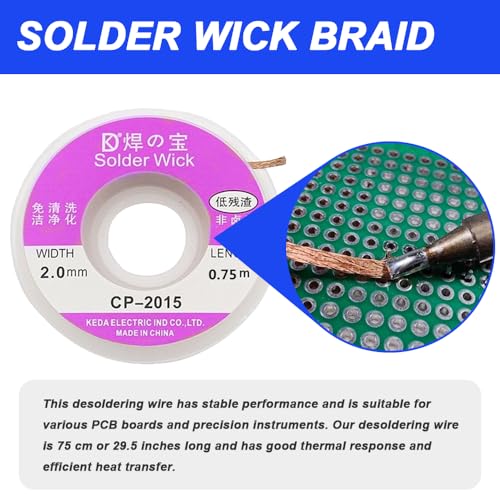 Lasdraad, verstelbare rolhouder, messing wol gereedschap accessoires, reinigen spons, lassen wick vlecht 4