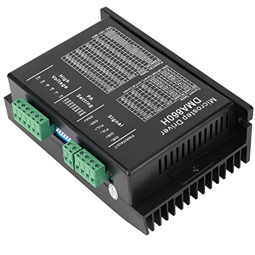 Stappenmotorbeslag, 18-80VAC CNC-stappenmotorbeslag voor etiketteermachines, lasersnijders, gravermachines 5