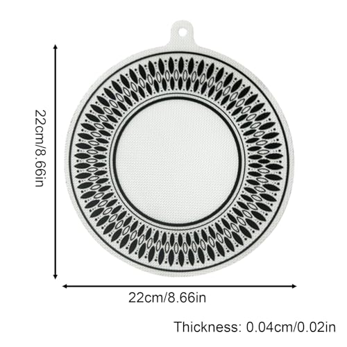 2 stuks Inductie Cooktop Beschermende Mat, Cooktop Scratch Beschermer, Inductie Cooker Bescherming, Koken Mat, Inductiekookplaat, voor Plate Cover, Krasbestendig 4