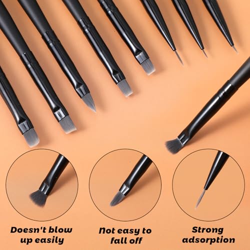 Verpakking van 8 Gel Penselen voor Nagels, Gel Nail Design, Accessoires, Nail Art Penselen, Line Pen voor Nail Polish, Dots, Schilderen, Gel, Nail Art Brush, Schilderen Brush voor meisjes en 3