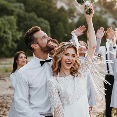 AUZUO Princess Crown Tiara, Crystal Tiaras voor vrouwen Pageant Crown Rhinestone Headband Pink Crystal Tiara Haar Accessoires voor vrouwen verjaardag bruiloft Halloween Party Kerstcadeaus 5