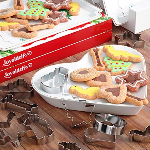 Cookie Cutters 40 stuks Cookie Cutter Kerst Dinosaurus Cookies Cookie Cutters voor kinderen 4