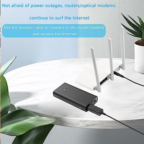 USB naar DC Booster Kabel, Power Bank Router Kabel, 5V tot 9V, 12V Boost Digital Display, verstelbare 5520m USB-kabel met 8 DC Plugs 4