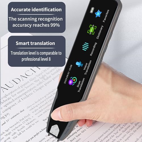 Vertaling Pen Scanner Reader Pen Vertaler Hulpvertaling Apparaat met Dual Microphones en 240 Woordenboeken voor Studie, Reizen en Business 3