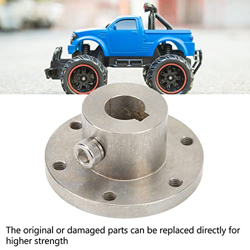 Flange Shaft Koppeling, 14mm Roestvrij staal Stijve Bord bevestigingsfunctie Roestvrij stalen Shaft Koppelen met ketting Slot voor onderhoud