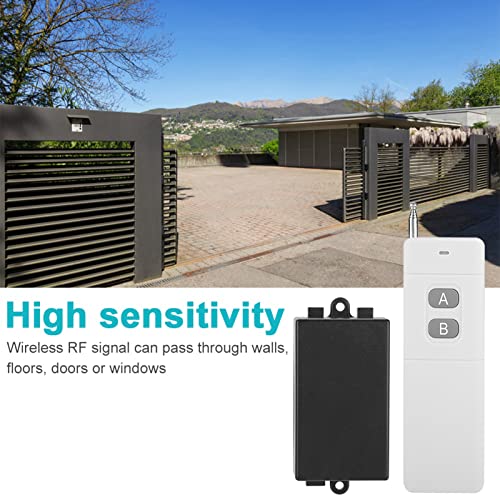 3km lang bereik, DC 12V, 2 kanalen, RF afstandsbediening, schakelsysteem, zender, ontvanger, draadloze bediening, eenvoudige installatie, verlichtingscontrole, televisie 4
