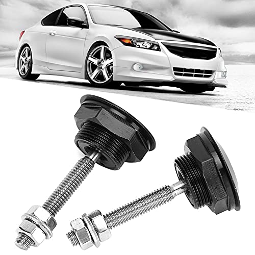 Quick Release Latch 2Scs Universal Hood Pin Bonnet Lock Quick Release Push Knop Bumper Clip Locks (32mm)