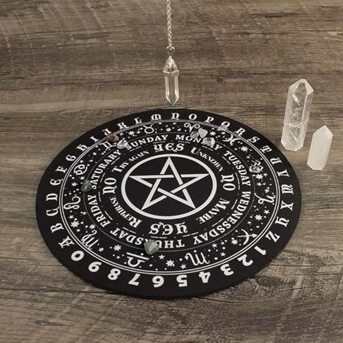 Sea Star Pendulum Board Dowsing Rod Divination Board ronde Metafysisch Bericht Board Witchcraft Wiccan Altar Beginner Hekserij Supply 3