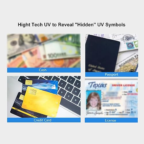 Automatische UV-geldtester voor vals geld met compact en draagbaar ontwerp, duurzame LED-lamp en ruime ruimte voor het controleren van facturen, paspoorten 5