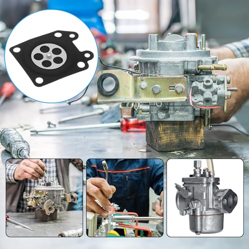 Carburator Diafragm Pakking, 10Pack Metering Diafragm Past voor 2500 3800 en 4500 kettingzaag Reparatie Onderdelen 5