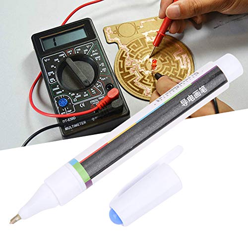 Elektronische Circuit Scribe Geleidende Pen Lange Lasting Coating 6Ml Silver/Copper voor Makers en Engineers 3