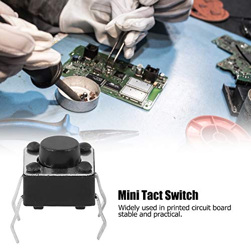 100Stuks Momentaire Tactiele drukknop Mini Micro Tact Switch Accessoires 6x6x5mm Miniatuur Micro-tactiele schakelaar