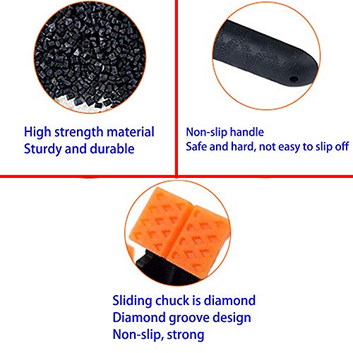 Verpakking van 20 Chiffon Spring Clips, 6,5 cm, Robuuste klem voor achtergrond, foto, studio, fotografie, Canvas, creatie of thuisgebruik (Maxillary 2.5cm) 3