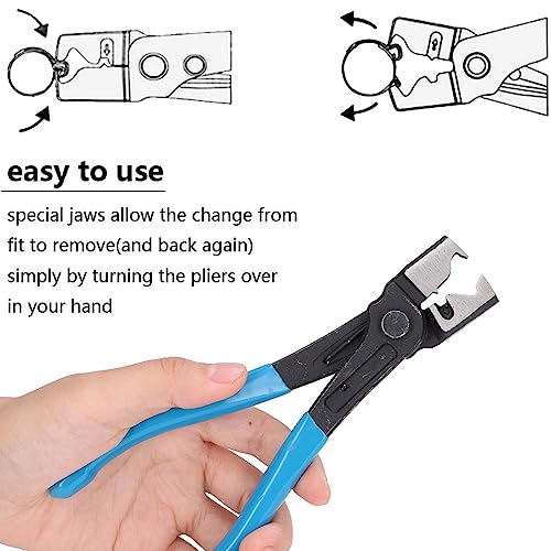 Slang Clamp Tang, Tube Bundle Tang CV Boot Clamping Tang Clic R Type Collar Tang Auto Reparatie Hand Gereedschap 5