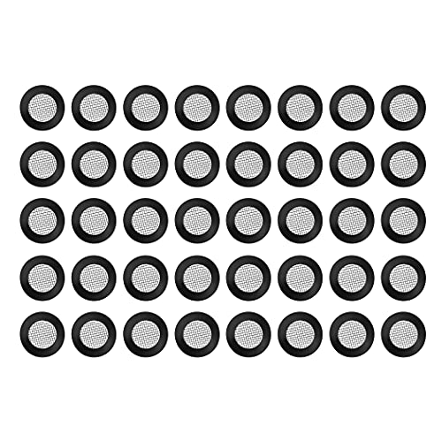 Zee 40 Pack O Ring Slang Seal Filter Net Douchekop Roestvrij Steel Seal Rubber Wasmachines met Filter Grid voor 1/2 Inch douchekop
