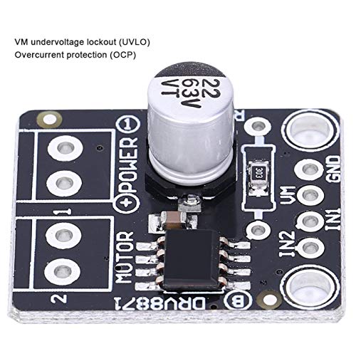 DRV8871 H-Bridge DC Motor Driver Board Drive Controller Module PWM Controlemodule DC6.5-45V 3,6A 3