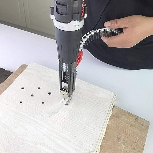 Boorketting, Houtwerk Automatische Nail Gun Adapter Elektrische Boor Ketting Attachment Set voor Elektrische Boor Houtwerk Gereedschappen Cordless Boor Bevestiging 5