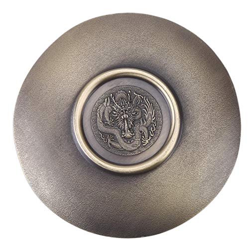Chinese Incense Holder Zink Alloy Incense Stick Burner Houder Dragon Pattern Censer Plate voor Slaapkamer Temple Office(#01) 4