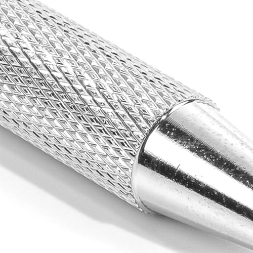 Facial Roller Massager - Acupunctuur Probe, Spring Naald, Gezicht/Ear Massage Roller met Acupunctuur Detector Probe, Acupressure Roller voor lichaam en gezicht massage (Kleur: Zilver) 5