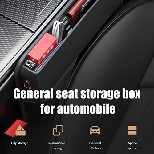 Car Seat Interspace Filler Organizer, Multifunctionele Car Seat Organizer, Creative Car Console Side Storage Box, Car Console Side Pocket voor Kaarten Portemonnee 4