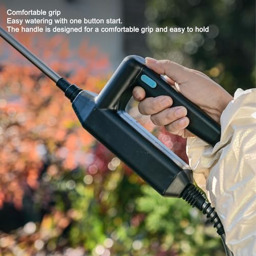 Elektrische onkruidsproeier, automatische ABS PE 5L draagbare elektrische spuit 2000mAh voor tuin (GREEN) 5