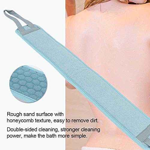 Exfoliating Loofah Back Scrubber, Dubbelzijdige Scrubber Strap,Skin Aging Delay,Mannen en vrouwen Back Kussen Wash 4